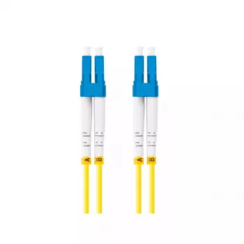 Glasfaser-Patchkabel LANBERG FO-LULU-SD11-0050-YE 5 m, G.657.A1, LC–LC, gelb