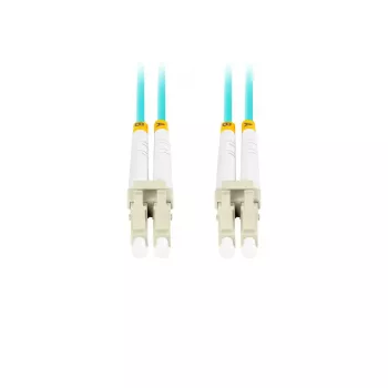 Glasfaserkabel LANBERG FO-LULU-MD31-0050-TQ, OM3, LC–LC, 5 m, Aqua