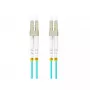 Glasfaserkabel LANBERG FO-LULU-MD31-0050-TQ, OM3, LC–LC, 5 m, Aqua
