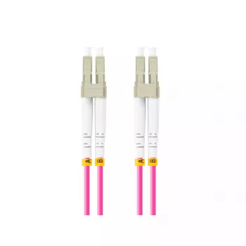 Glasfaserkabel LANBERG FO-LULU-MD41-0050-VT 5 m OM4 LC–LC Violett