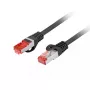 Netzwerkkabel Lanberg PCF6-10CU-0025-BK RJ-45 Cat6 0,25 m Schwarz