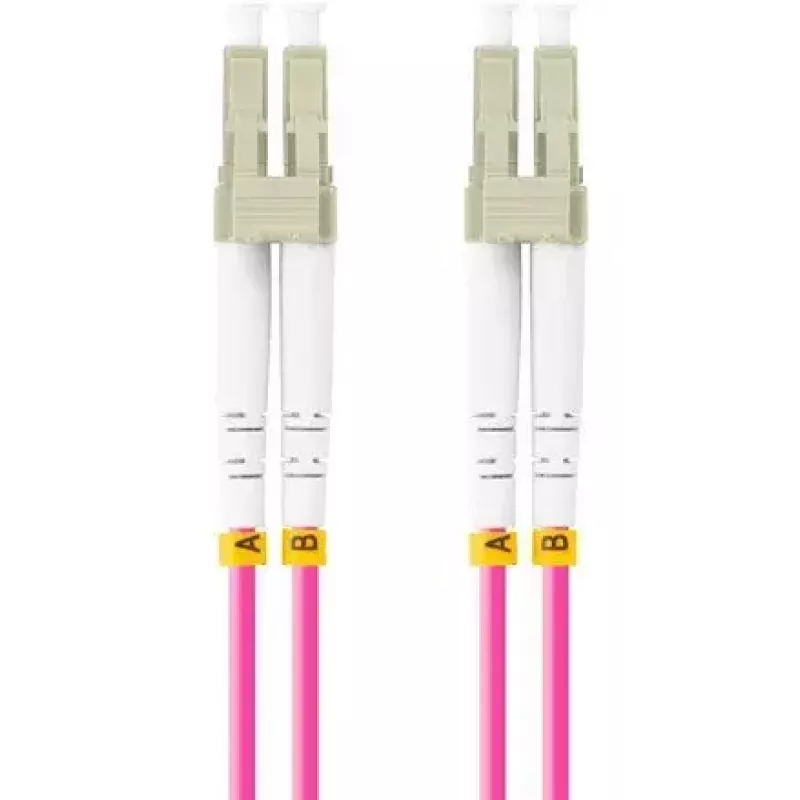Glasfaserkabel LANBERG FO-LULU-MD41-0150-VT 15 m OM4 LC/UPC - LC/UPC Vollduplex