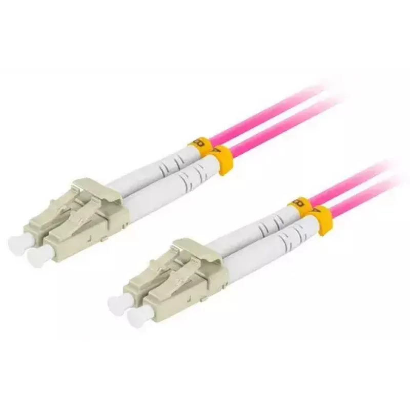 Glasfaserkabel LANBERG FO-LULU-MD41-0150-VT 15 m OM4 LC/UPC - LC/UPC Vollduplex