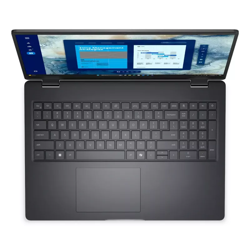 Dell Pro 16 PC16250 — Intel Core 7 150U, 16 Zoll (1920×1200) Full HD+, 16 GB DDR5, 512 GB SSD, Windows 11 Pro, Schwarz