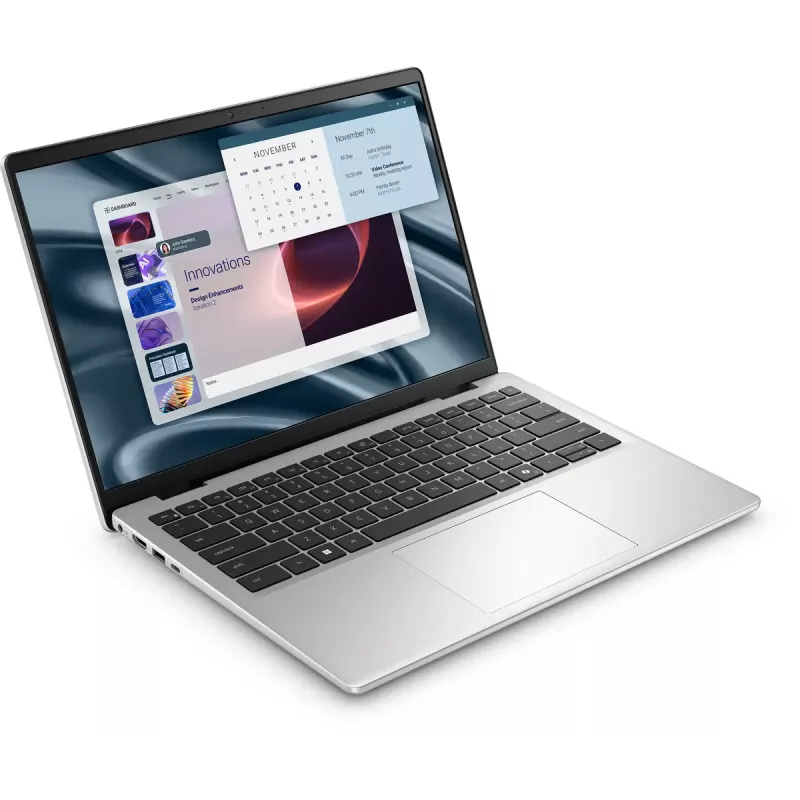 Laptop Dell Pro 14 Essential PV14250 — 14 Zoll (1920×1200) Full HD+, Intel Core 5 220U, 16 GB DDR5, 512 GB SSD, Windows 11 Pro, Silber