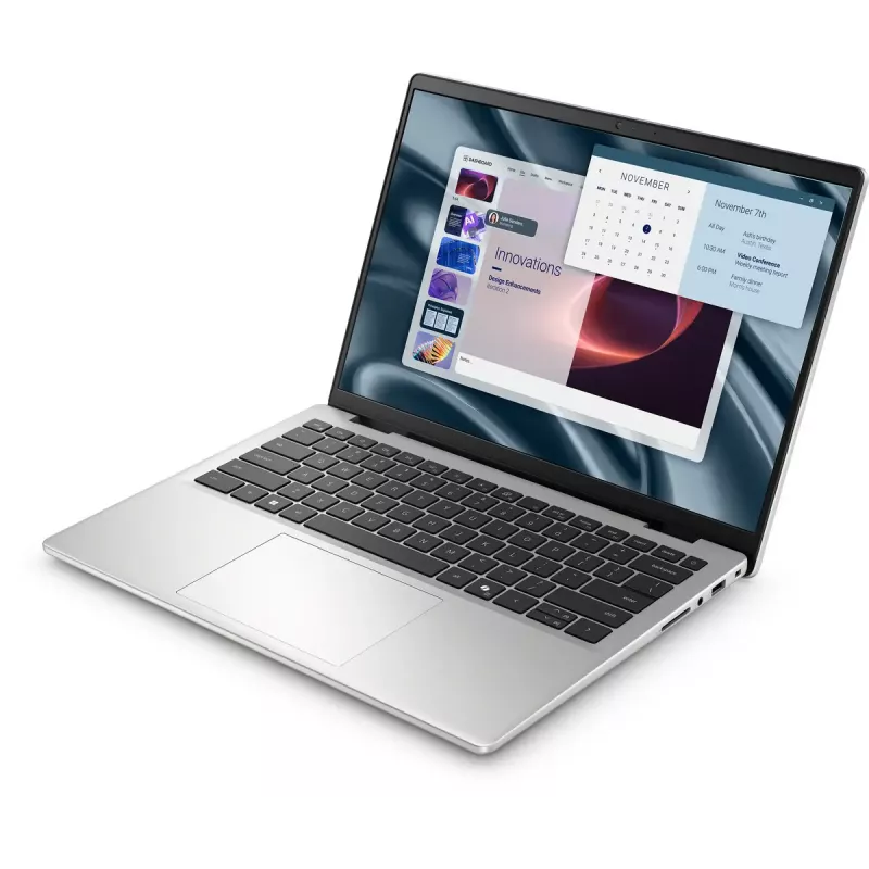 Laptop Dell Pro 14 Essential PV14250 — 14 Zoll (1920×1200) Full HD+, Intel Core 5 220U, 16 GB DDR5, 512 GB SSD, Windows 11 Pro, Silber