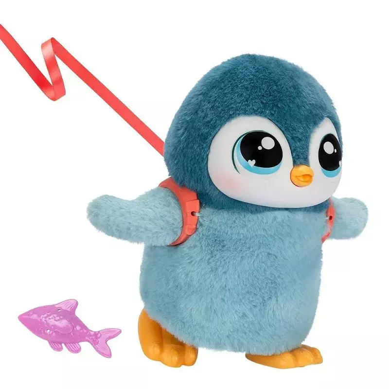 Interaktives Spielzeug Cobi Little Live Pets Laufender Pinguin Kiwaczek MO-26535, batteriebetriebenes Laufhaustier