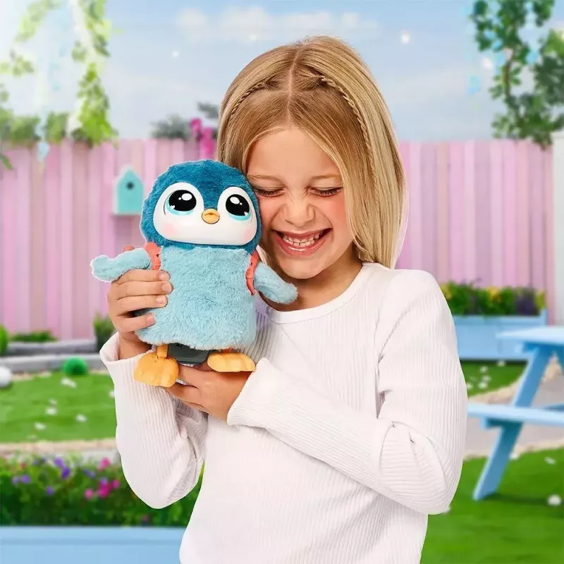 Interaktives Spielzeug Cobi Little Live Pets Laufender Pinguin Kiwaczek MO-26535, batteriebetriebenes Laufhaustier