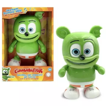 Interaktive Figur Cobi Gummy Bear Jestem Gummi Mi – batteriebetriebenes sprechendes Spielzeug