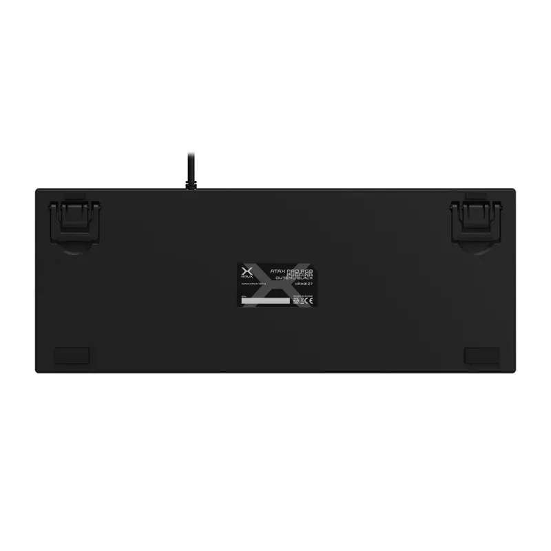 KRUX Atax PRO RGB Tastatur Gaming USB QWERTY Englisch Schwarz Tenkeyless Mechanisch