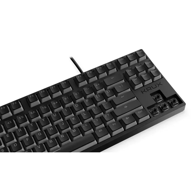 KRUX Atax PRO RGB Tastatur Gaming USB QWERTY Englisch Schwarz Tenkeyless Mechanisch