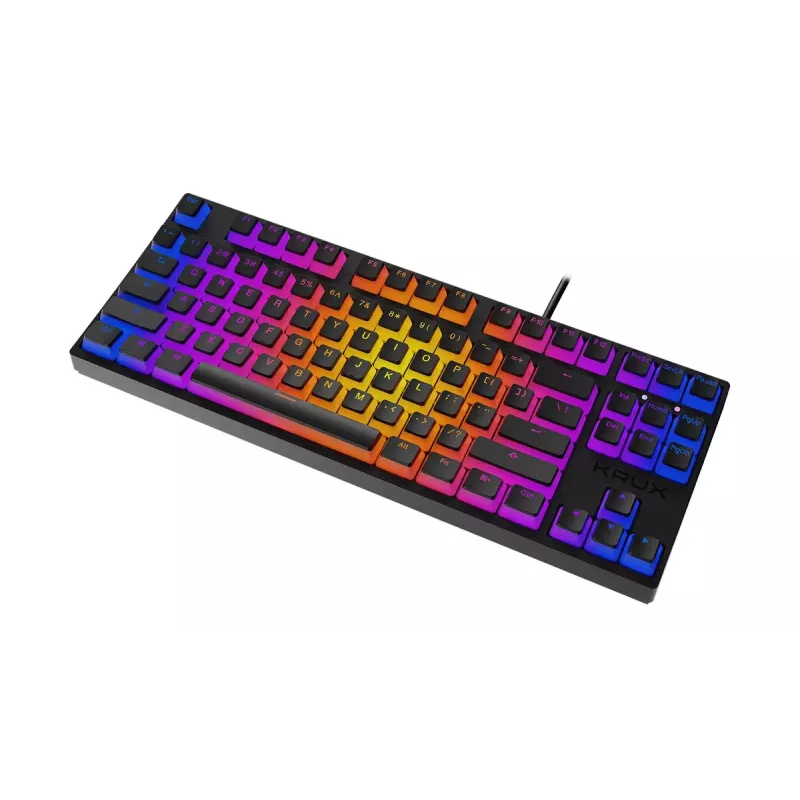 KRUX Atax PRO RGB Tastatur Gaming USB QWERTY Englisch Schwarz Tenkeyless Mechanisch
