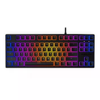 KRUX Atax PRO RGB Tastatur Gaming USB QWERTY Englisch Schwarz Tenkeyless Mechanisch