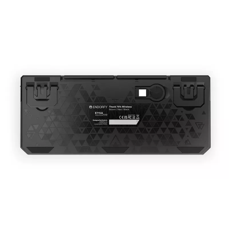 ENDORFY Thock 75% Wireless Red Mechanische RGB-LED-Tastatur schwarz