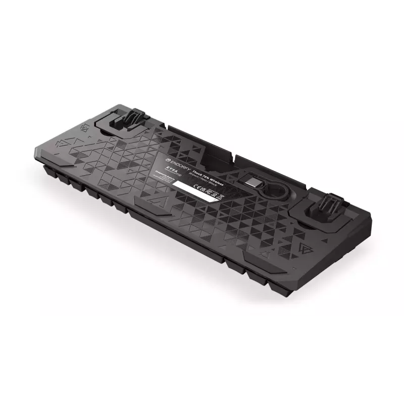 ENDORFY Thock 75% Wireless Red Mechanische RGB-LED-Tastatur schwarz