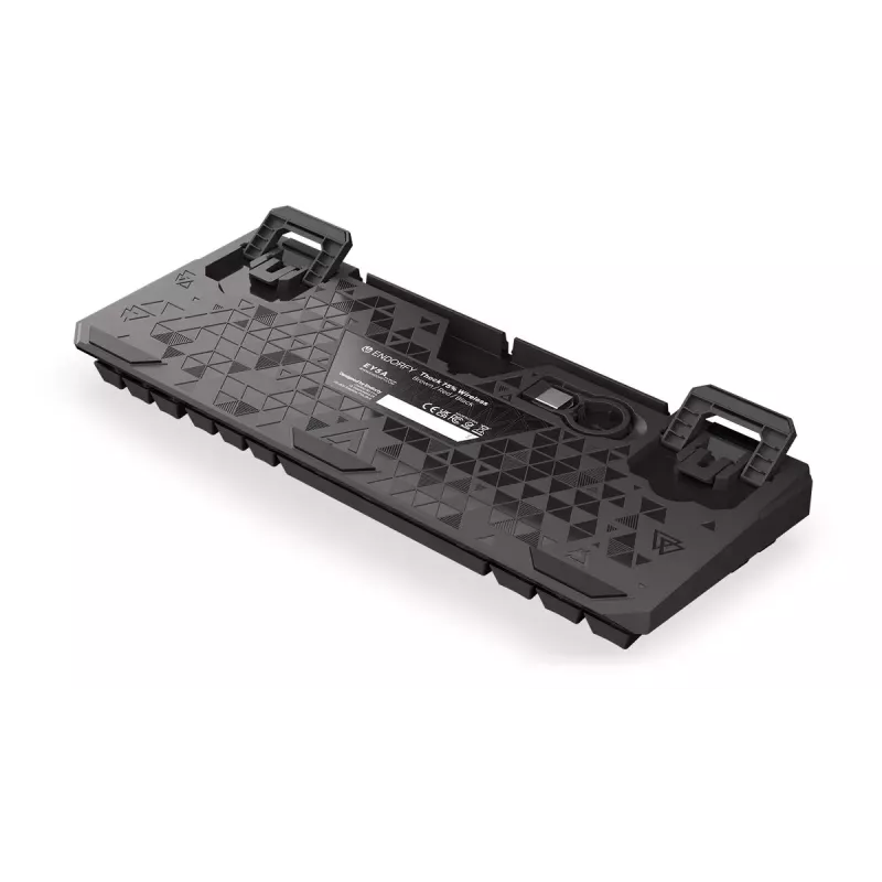 ENDORFY Thock 75% Wireless Red Mechanische RGB-LED-Tastatur schwarz