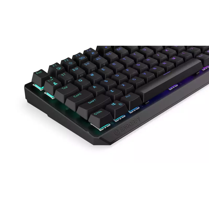 ENDORFY Thock 75% Wireless Red Mechanische RGB-LED-Tastatur schwarz