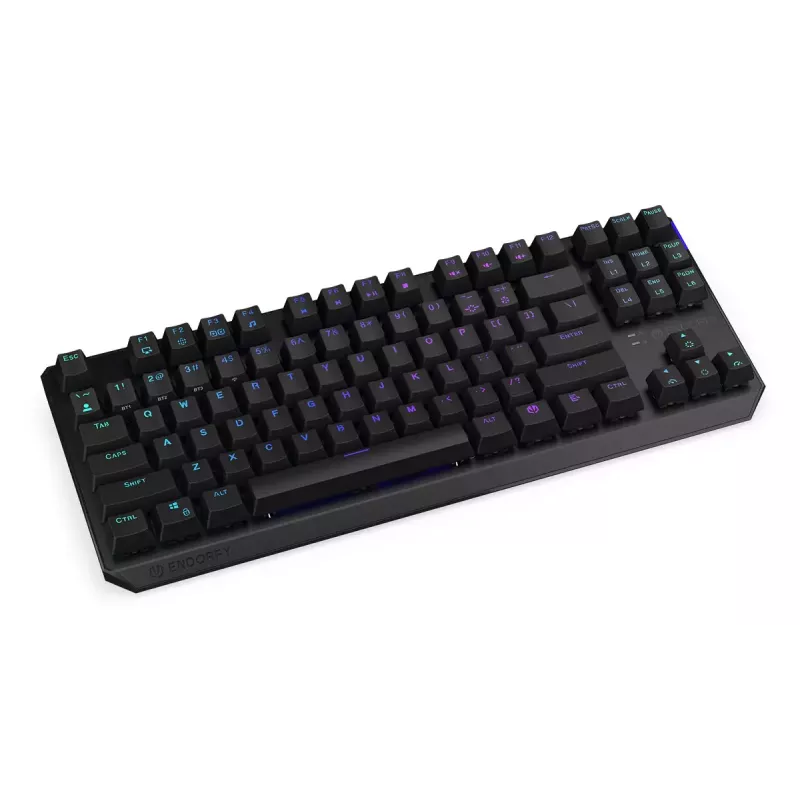 Tastatur ENDORFY Thock TKL Wireless Red Mechanisch RGB LED 87 Tasten