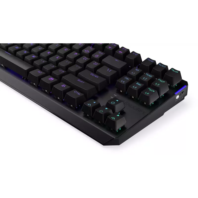 Tastatur ENDORFY Thock TKL Wireless Red Mechanisch RGB LED 87 Tasten
