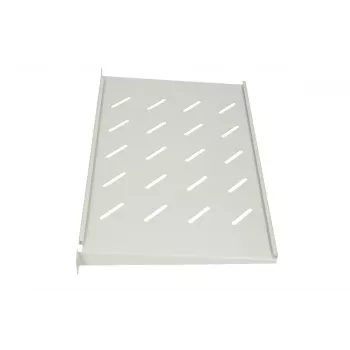 Rack shelf Extralink 19‑inch for hanging cabinets 1 HE, metal, Grau, 48.3 cm, 1.8 kg