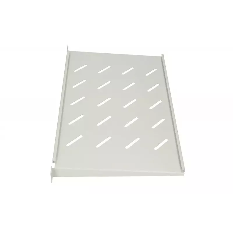 Rack shelf Extralink 19‑inch for hanging cabinets 1 HE, metal, Grau, 48.3 cm, 1.8 kg