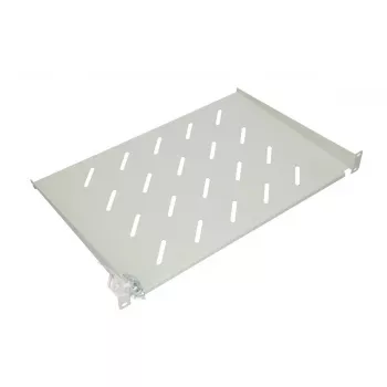 Rack shelf Extralink 19‑inch for hanging cabinets 1 HE, metal, Grau, 48.3 cm, 1.8 kg