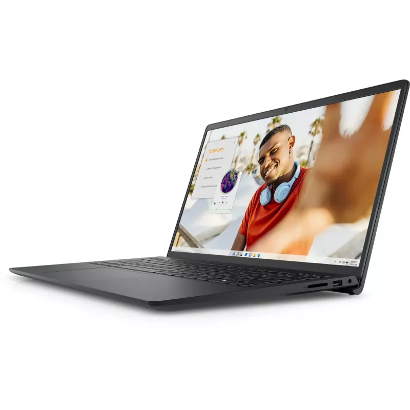 Laptop Dell Inspiron 3535 — AMD Ryzen 7 7730U, 15,6 Zoll FHD Touch, 16 GB RAM, 512 GB SSD, Windows 11 Home, Schwarz