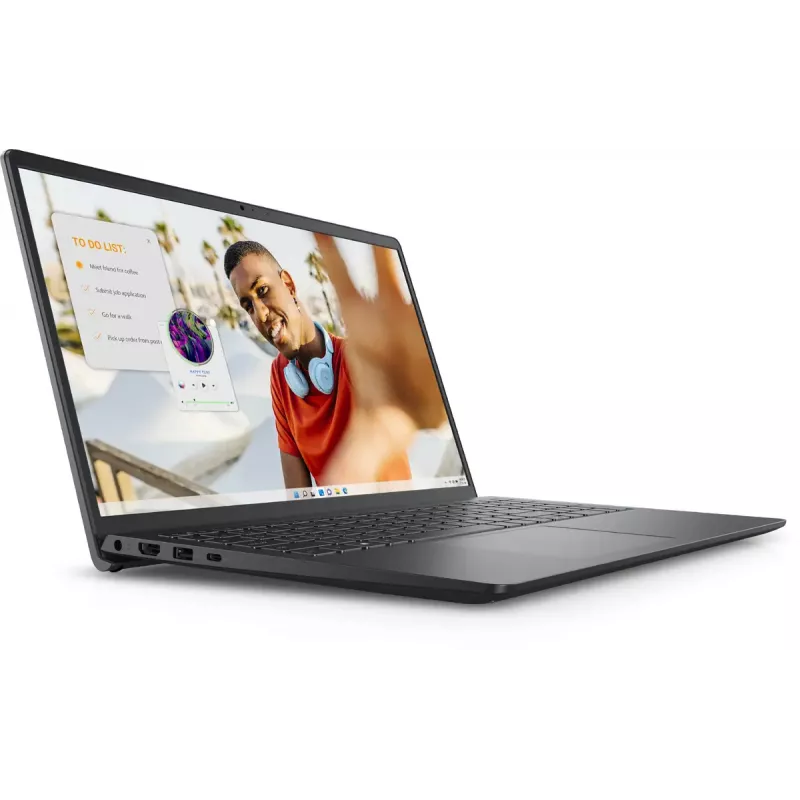 Laptop Dell Inspiron 3535 — AMD Ryzen 7 7730U, 15,6 Zoll FHD Touch, 16 GB RAM, 512 GB SSD, Windows 11 Home, Schwarz