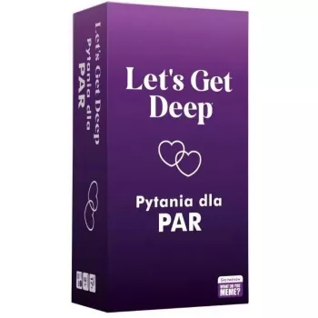 Brettspiel Epee Let's Get Deep – Partyspiel für Erwachsene, Konversation und soziale Interaktion