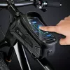 Fahrradhalterung Tech-Protect V2 L schwarz für Handys — Lenker-Handyhalterung, verstellbare Größe