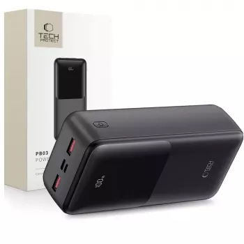 Tragbare Powerbank TECH-PROTECT PB03 30000mAh
