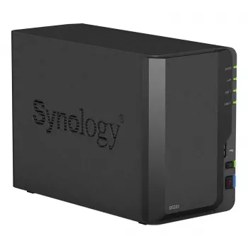 Synology DiskStation DS223 2-Bay NAS Bundle mit 2x 6TB HAT3300 (12TB)