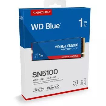 Solid State Drive SANDISK WD Blue SN5100 NVMe 1 TB – interne PCIe-SSD, 1 TB Kapazität