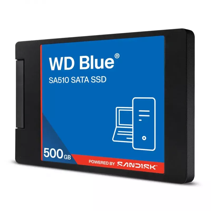 2,5-Zoll-SATA-SSD Western Digital WD Blue 500 GB WDS500G5B0A 2,5-Zoll SATA III