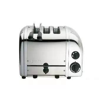 3-Scheiben-Toaster Dualit Combi 2+1S, 1700 W, Silber Aluminium/Edelstahl