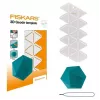 Silhouetten-Schablone Fiskars 1059566 Weiß Kunststoff für Erwachsene und Kinder