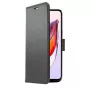 Wallet-Hülle SCREENOR für iPhone 15, 6,1 Zoll (15,5 cm), Schwarz, 3 Kartenfächer, Kunstleder+TPU