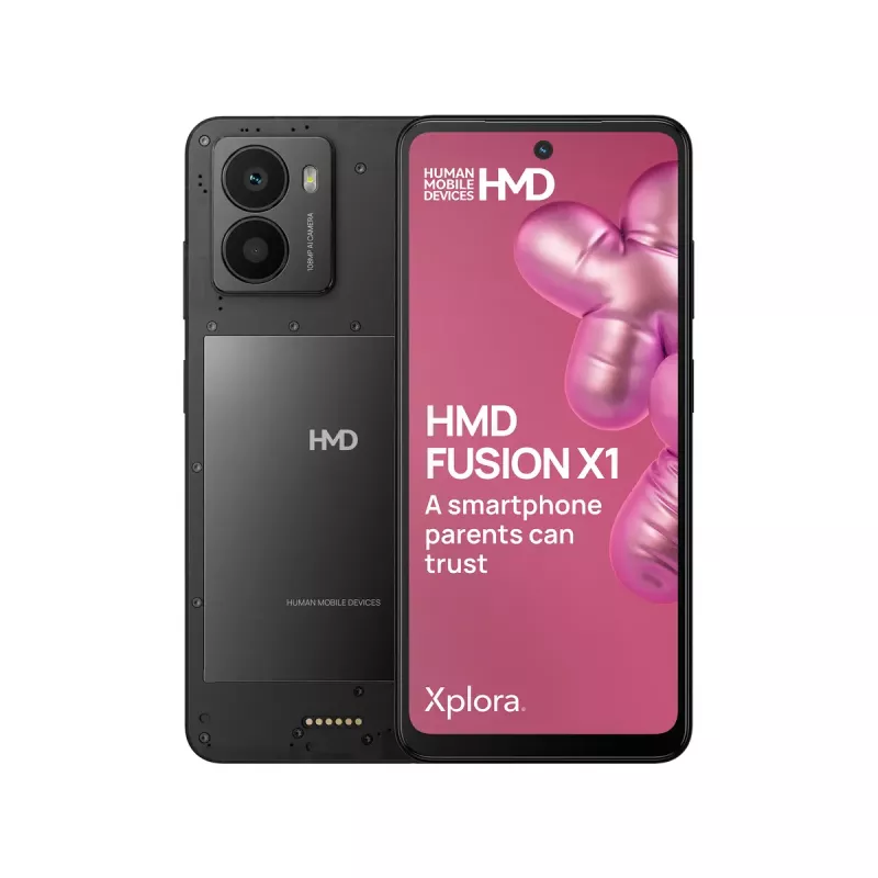 Smartphone HMD FUSION X1 DS TA-1672 6,56 Zoll 128 GB Schwarz