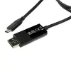 Kabel-Adapter USB Type-C 3.2 Gen 1 DisplayPort Schwarz V7 V7UCDP-2M