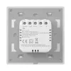 Wandmontierter smarter Sonoff WiFi-Touch-Schalter TX T5 2C, 2-Kanal, Touchpanels für zwei Stromkreise