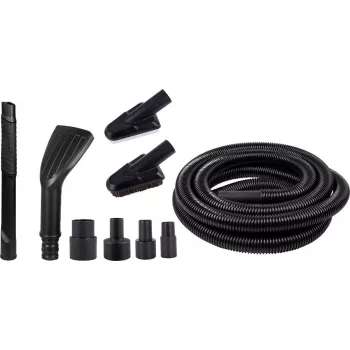 Staubsauger-Zubehör DeWalt DXVA13-0901E für zentrale Staubsaugeranlagen, kompatibler Schlauch und Armaturen
