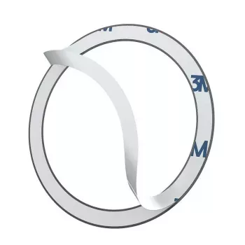 Magnetischer Ring Baseus Halo MagSafe Schwarz — 2 Stück magnetische Telefonringhalter