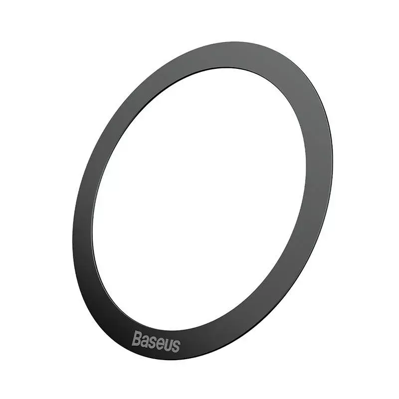 Magnetischer Ring Baseus Halo MagSafe Schwarz — 2 Stück magnetische Telefonringhalter