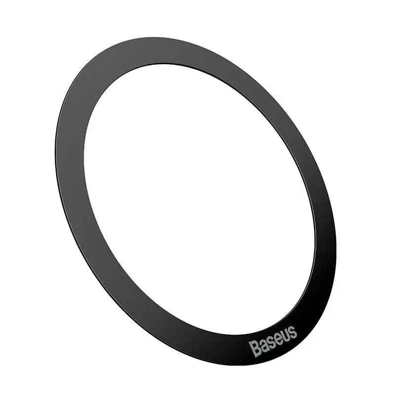 Magnetischer Ring Baseus Halo MagSafe Schwarz — 2 Stück magnetische Telefonringhalter