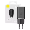 Baseus Wandladegerät GaN5 40 W, 2x USB-C (Schwarz)