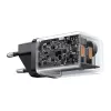 Baseus Wandladegerät GaN5 40 W, 2x USB-C (Schwarz)