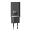 Baseus Wandladegerät GaN5 40 W, 2x USB-C (Schwarz)