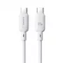 USB-C zu USB-C Kabel Baseus Rychlonabíjecí Silky 1 m 100 W Weiß