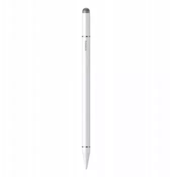 Stylus Baseus Smooth Writing III 3-in-1 magnetische Version – passiv, weiß