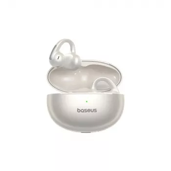 TWS Open-Ear-Ohrhörer Baseus BOWIE MC1 – Weiß, Open-Ear-Design, kabellos